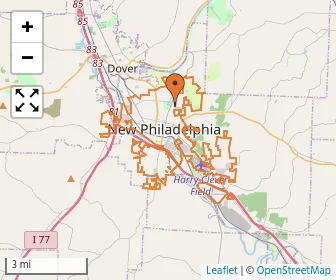 Area schools map